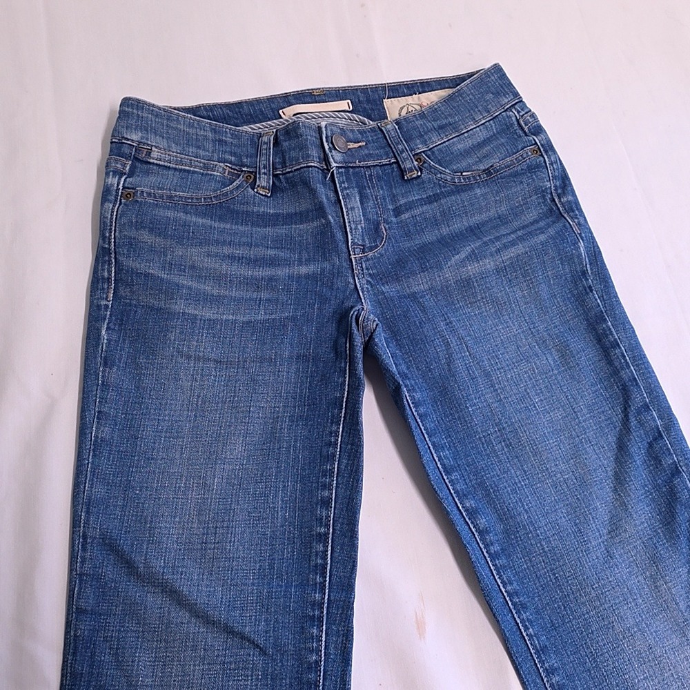 Gap 1969 Limited Edition Jeans Womens 0 Blue Flare Low Rise Medium Wash Y2K